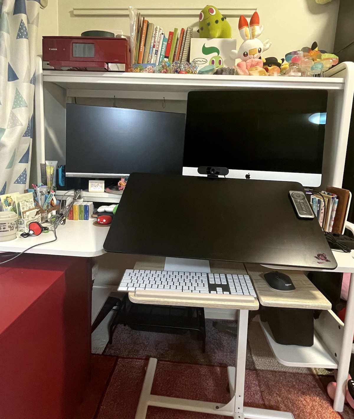 休日 IKEA FREDDE フレッデ PCデスク ゲーミングデスク